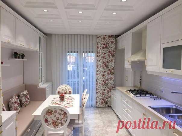 Очень симпатичная кухня