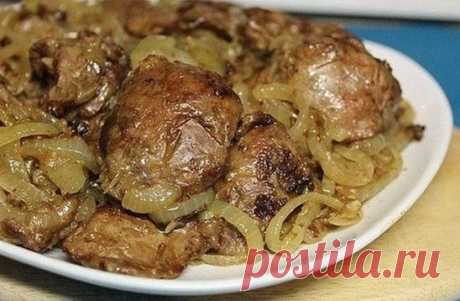 Вкусный рецепт печени.