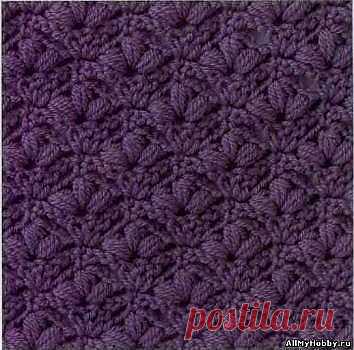 Узор для вязания крючком №55 - Вязание крючком. Узоры