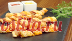 Слоеные палочки с сыром и беконом