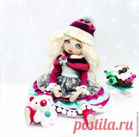 DIY Кукла зимние из ткани | DIY - PatronesMil