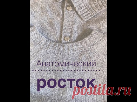Как легко связать анатомический росток. Спицы. - ВЯЗАНАЯ МОДА+ ДЛЯ НЕМОДЕЛЬНЫХ ДАМ - Страна Мам