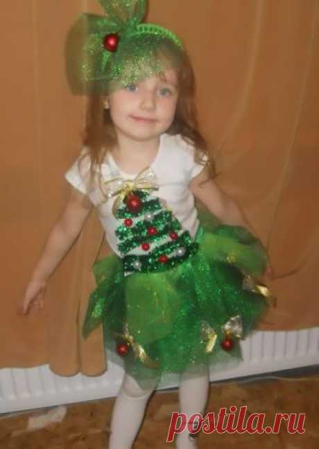 Новогодний костюм елочки: самые интересные вариации