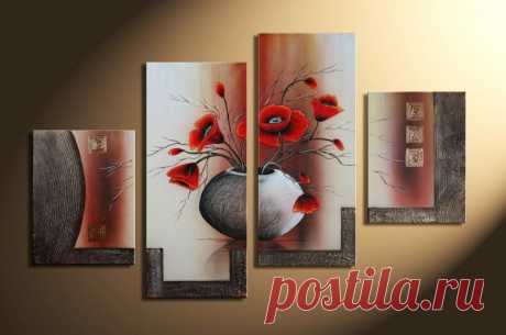 Как сделать модульную картину своими руками