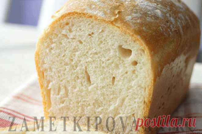 воздушный хлеб на минеральной воде