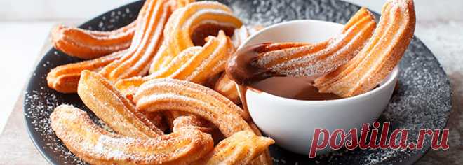 Быстрые и вкусные чурросы, родом из Испании