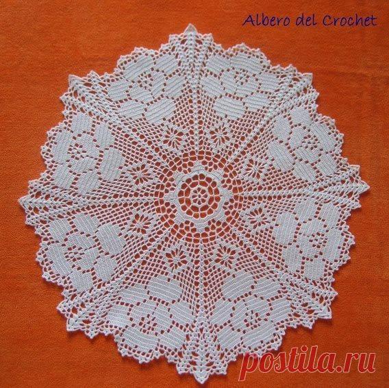 Салфетка крючком
Присоединяйтесь в нашей группе ВЯЗАНИЕ СПИЦАМИ КРЮЧКОМ РУКОДЕЛИЕ ВЫШИВКА