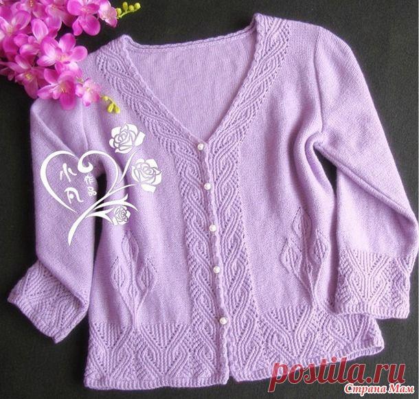 Давайте свяжем этот жакетик - Вязание - Страна Мам
