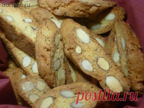 Кантуччини (Cantuccini - итальянское сухое печенье) . Рецепт с фото. Пошаговые фотографии. Gurmel