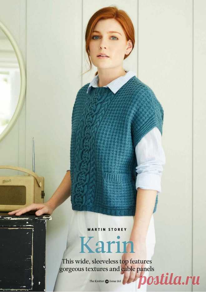 Лето в английском стиле. Вязаные модели из нового журнала The Knitter | Сундучок с подарками | Дзен