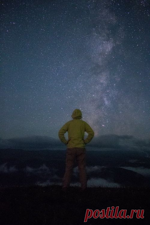 Один мой день
Млечный путь над Эльбрусом