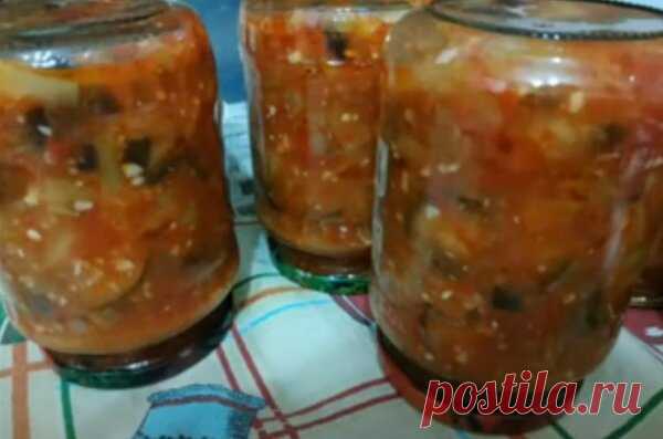 Баклажаны по - татарски на зиму. Неописуемое вкуснотище Хочу сегодня поделиться с вами рецептом очень обалденного салата из баклажанов. Салат отлично хранится и съедается моментально, только открой баночку… Приготовление баклажан по — татарски много времени не занимает, а вкусный ужин или перекус вам обеспечен. С данного количества ингредиентов в рецепте у меня выходит одиннадцать 0,7 баночек. В рецепте я использую томаты( мне так […]