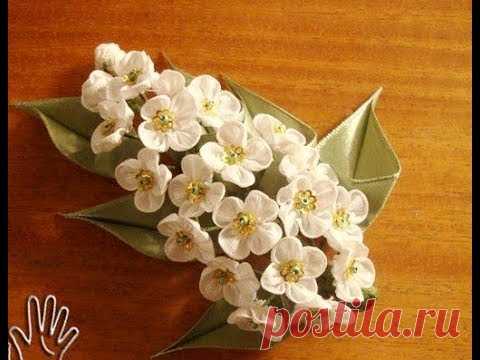 Черёмуха из лент