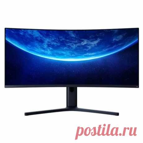 Original xiaomi curved gaming monitor 34-inch 21:9 bring fish screen 144hz high refresh rate 1500r curvature wqhd 3440*1440 resolution 121% srgb wide color gamut free-sync technology display Sale - Banggood.com