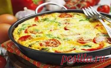 Фриттата — итальянский завтрак! Вкусный завтрак! Омлет получается вкусный, просто нет слов. Ароматы витают на кухне просто сумасшедшие!