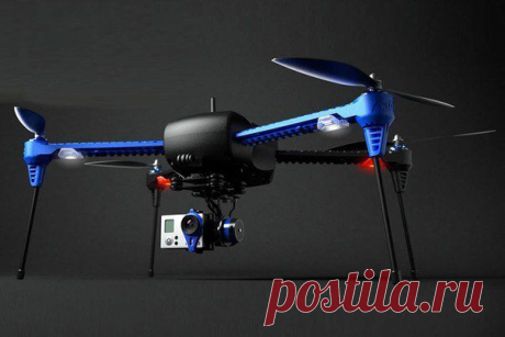Автоматический дрон-видеооператор 3DRobotics IRIS+ / Интересное в IT