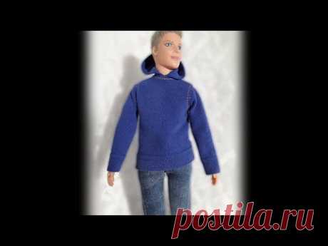 Курточка для Кена. Выкройка.