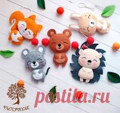 Делаем простые и забавные игрушки из фетра своими руками