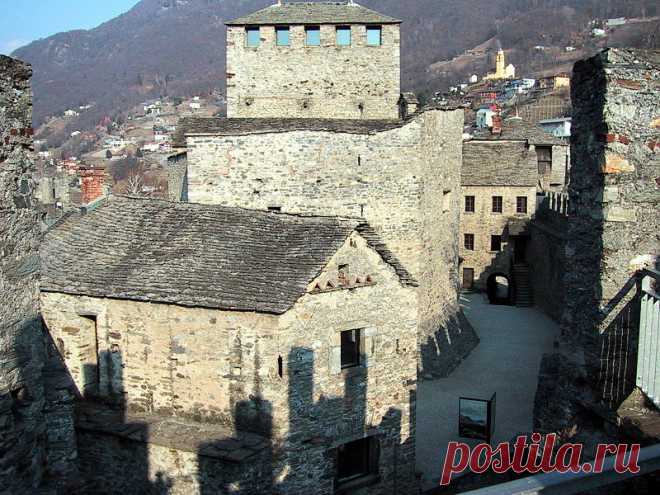 Замок Монтебелло.Швейцария.