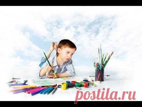РИСУНКИ юного художника. КРАСИВЫЕ РИСУНКИ. Детские рисунки. Легкие рисунки. ВЫСТАВКА юного художника - YouTube