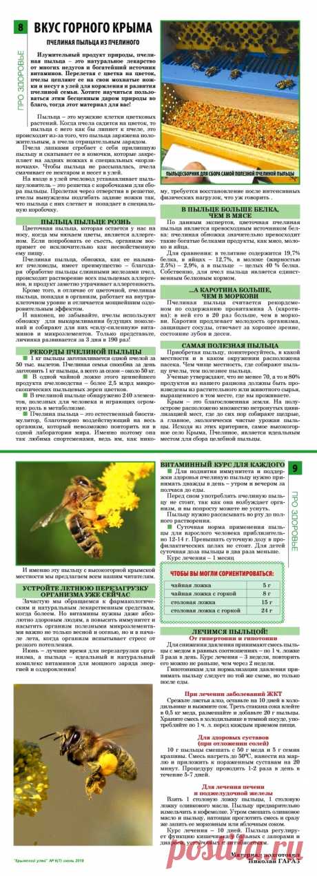 Пчелиная пыльца