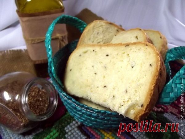 👌 Оливковый хлеб с семенами льна в хлебопечке, рецепты с фото Если вы пробовали печь хлеб, то вы меня поймете. Я чрезвычайно сильно полюбила «магию» хлебопечения. Из обычных ингредиентов можно сделать самое вкусное в мире блюдо — хлеб, без ко...
