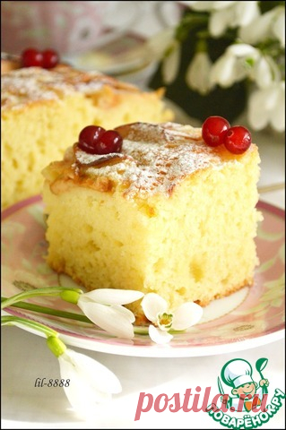 Пирог с яблоками
