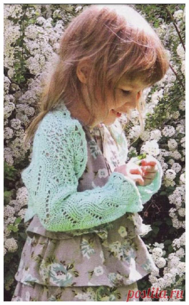 TURQUOISE BOLERO FOR GIRLS