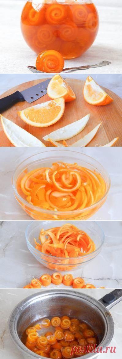 Как приготовить варенье из апельсиновых корок. - рецепт, ингридиенты и фотографии