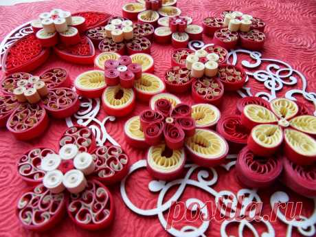 Quilling - Się kręci: Walentynkowo