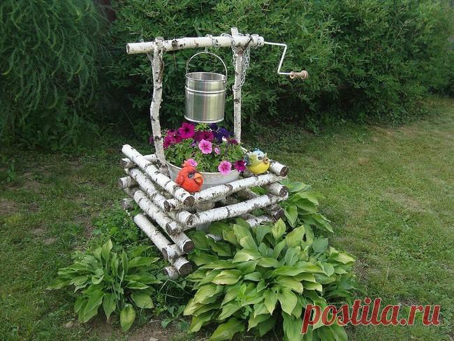 Простые и гениальны идеи для сада из ненужных вещей