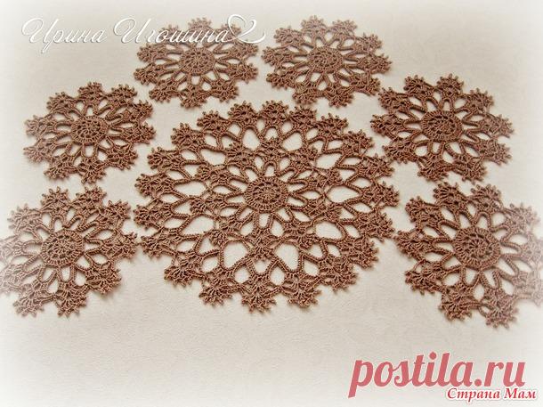 Сервировочный комплект салфеток "Восточный базар" - Вязание - Страна Мам