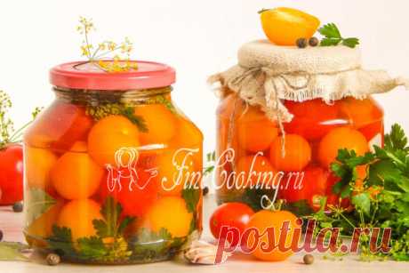 ВКУСНЫЕ МАРИНОВАННЫЕ ПОМИДОРЫ НА ЗИМУ