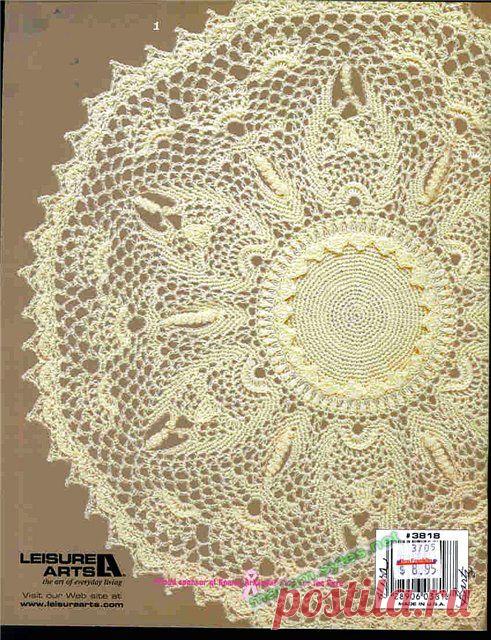 Салфетка «Svanhild» Альбом «Doilies with a Twist» Patricia Kristoffersen