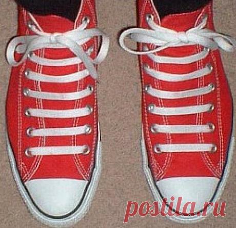 ПОЛЕЗНЫЕ СОВЕТЫ И НЕ ТОЛЬКО...: Как стильно завязать шнурки