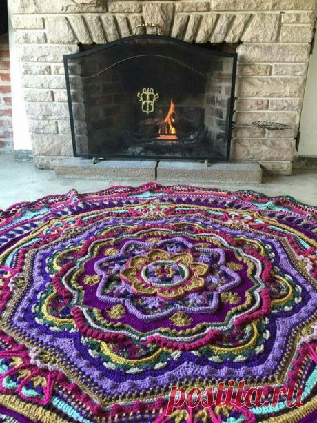 Вяжем в технике Mandala Madness