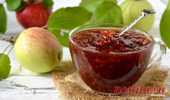 60 заготовок из яблок