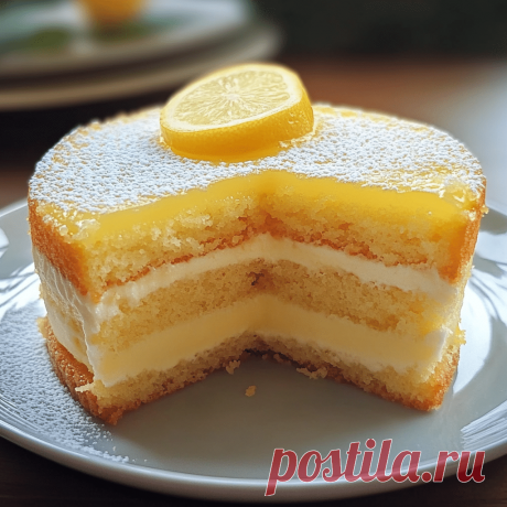 Lemon Custard Cake Delicious Lemon Custard Cake recipe with a rich, tangy filling and fluffy texture. Perfect for dessert lovers!
