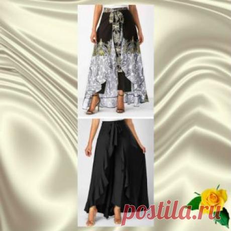 Стильные юбки палаццо для любого случая!
