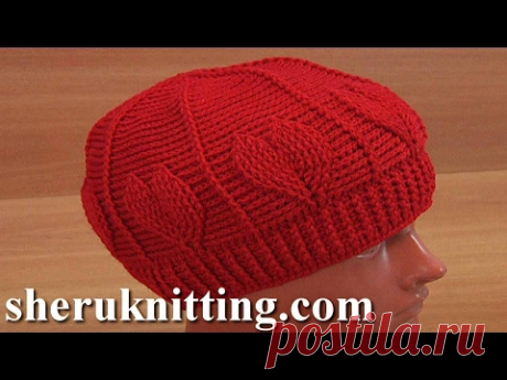 Crochet Red Heart Hat Tutorial 180