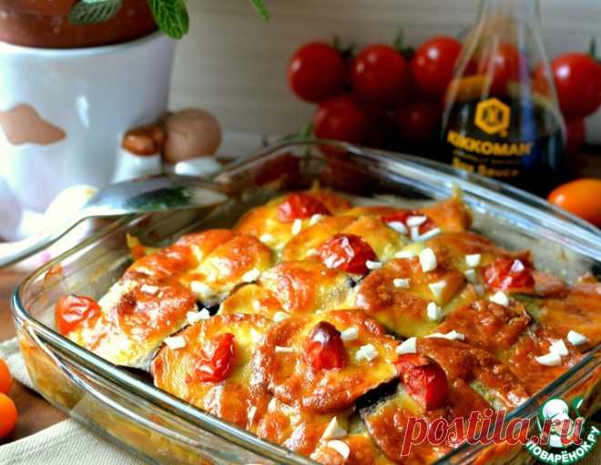 Запеченные баклажаны с куриным мясом – кулинарный рецепт