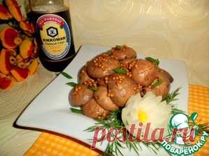 Маринованные шампиньоны в соевом соусе - кулинарный рецепт