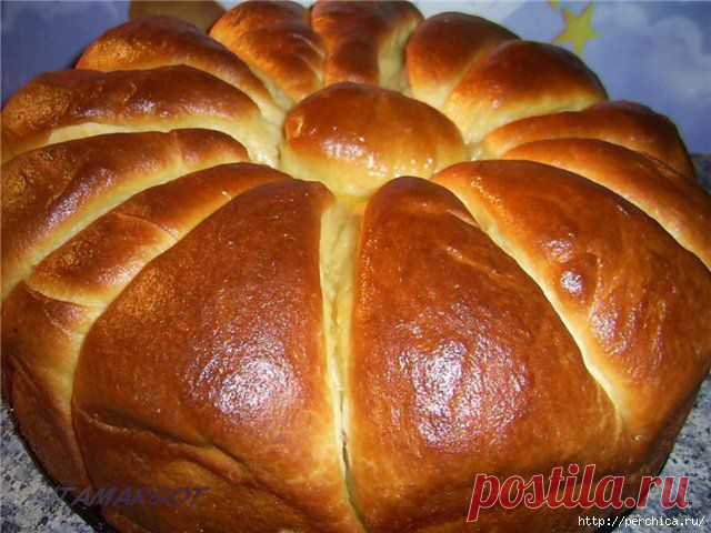 Пирог с вишней *Дружная семейка*.