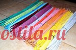 ПЛЕТЕНИЕ ИЗ ГАЗЕТ. ЧЕМ КРАСИТЬ ТРУБОЧКИ