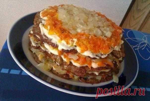 печеночный торт