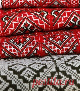 Красочные украинские вышивки крестом / X-Style