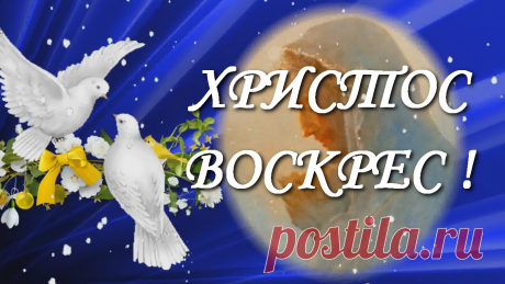 Это короткое музыкальное видео поздравление с Пасхой Христовой, это видео открытка. Вы можете поздравить от себя Ваших друзей, родных и близких, коллег с этим великим и светлым Днем Пасхи. Светлой пасхи Вам друзья! Пасхальные поздравления для Вас! #спасхой !
С Праздником Светлой Пасхи! короткое музыкальное поздравление с Пасхой в прозе
Делитесь этим видео с друзьями: https://www.youtube.com/watch?v=N9vCDq3z5Vg