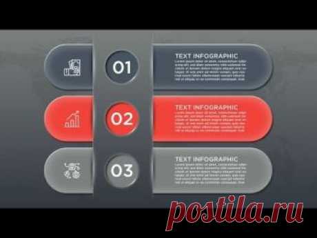 Modern business infographic banners Vector illustrator tutorial