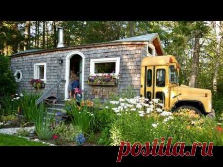 WA maker turns skoolie, short-bus &amp; container into family home - YouTube
