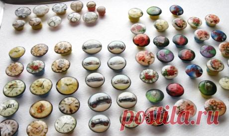 Фишки из эпоксидки.